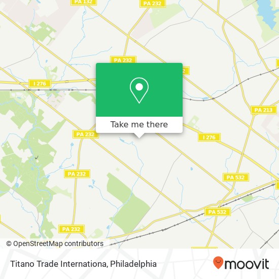 Titano Trade Internationa map
