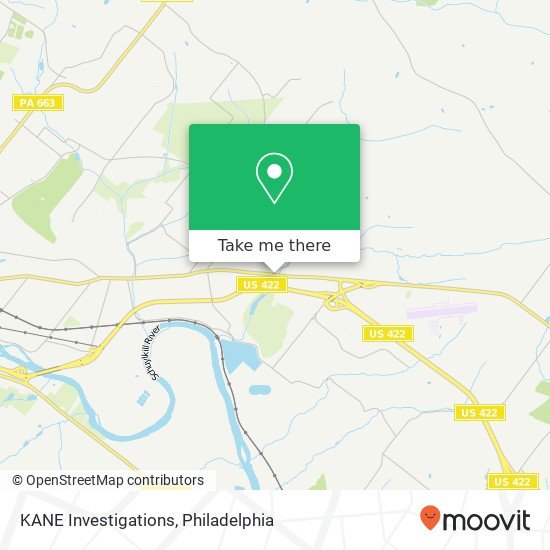 Mapa de KANE Investigations