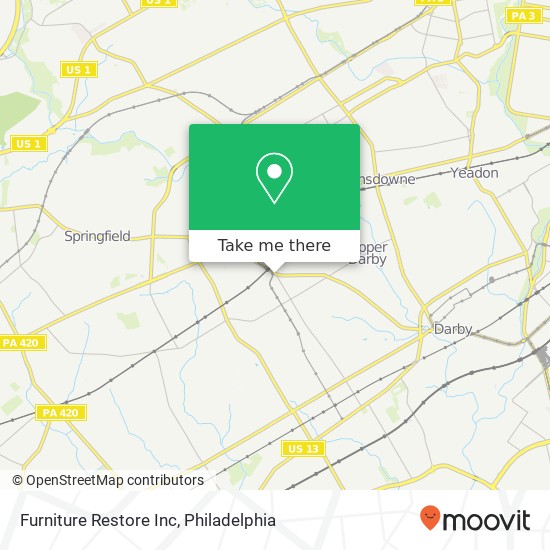 Mapa de Furniture Restore Inc