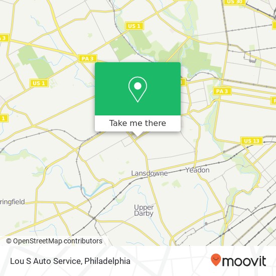 Mapa de Lou S Auto Service