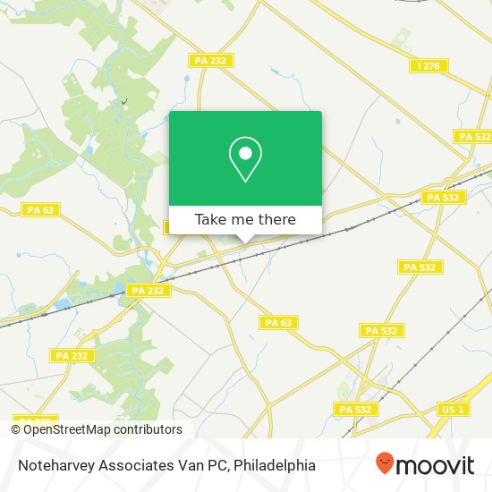 Mapa de Noteharvey Associates Van PC