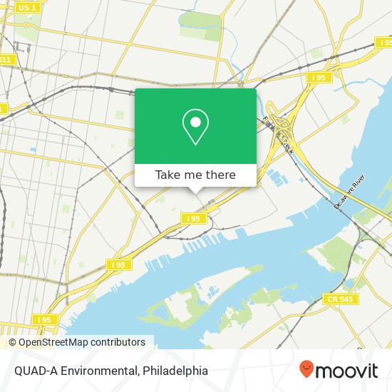 Mapa de QUAD-A Environmental
