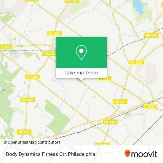 Body Dynamics Fitness Ctr map