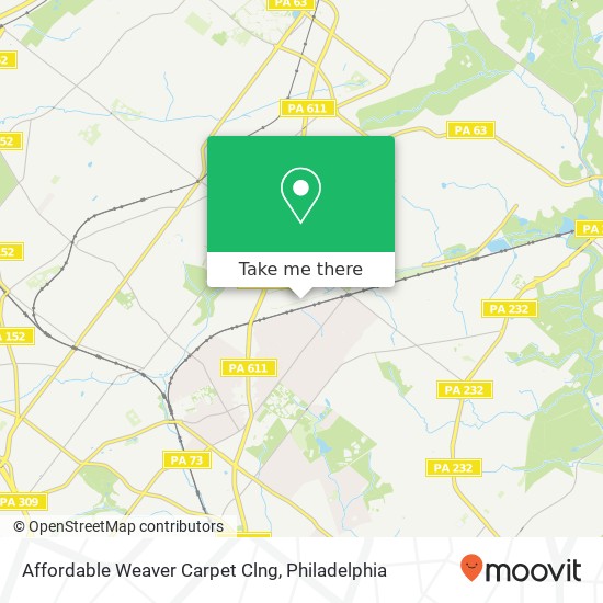Affordable Weaver Carpet Clng map