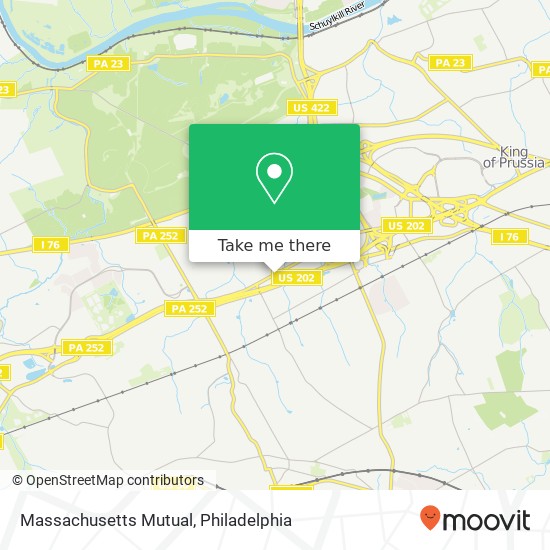 Mapa de Massachusetts Mutual