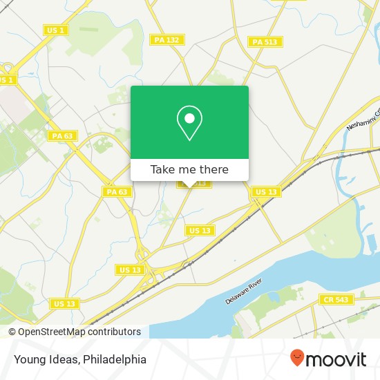 Young Ideas map