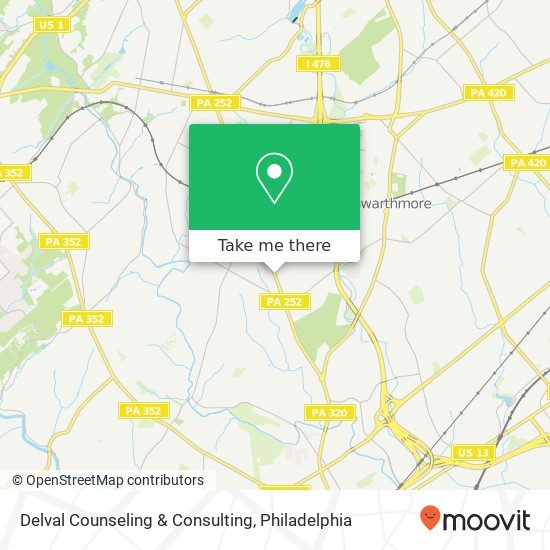 Delval Counseling & Consulting map