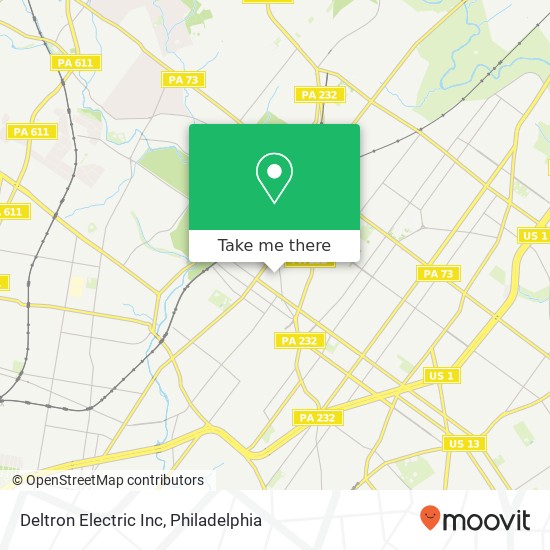 Deltron Electric Inc map