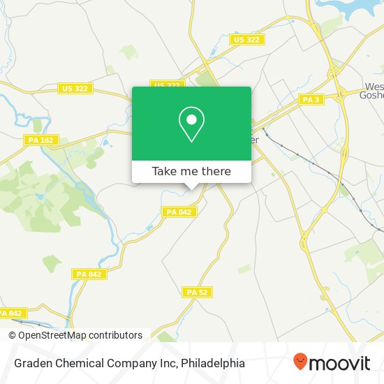 Mapa de Graden Chemical Company Inc