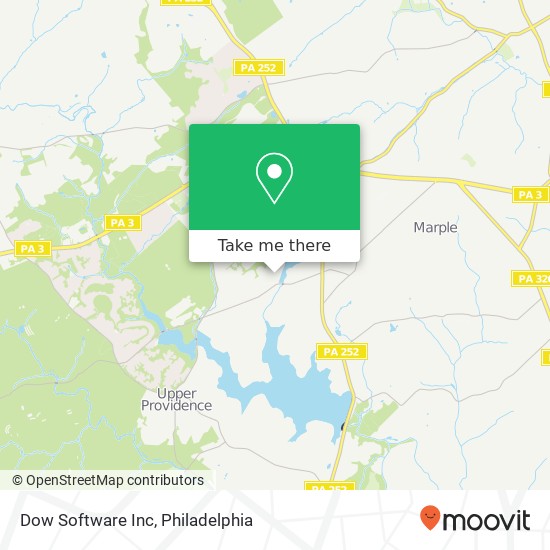 Mapa de Dow Software Inc