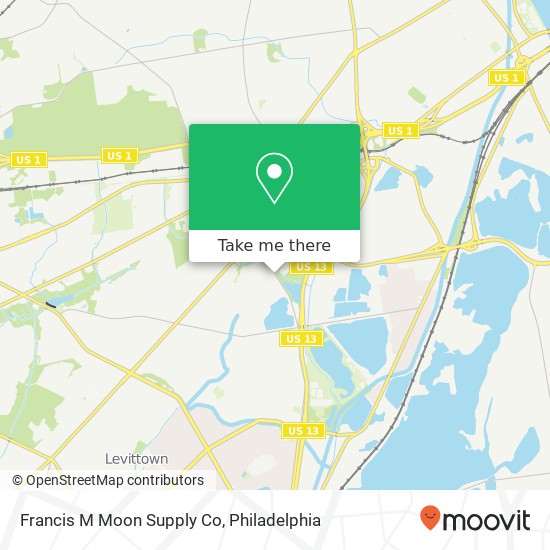 Mapa de Francis M Moon Supply Co