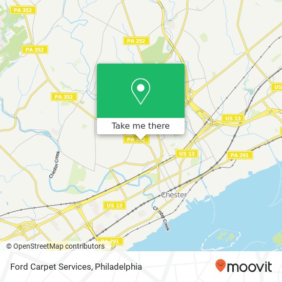 Ford Carpet Services map