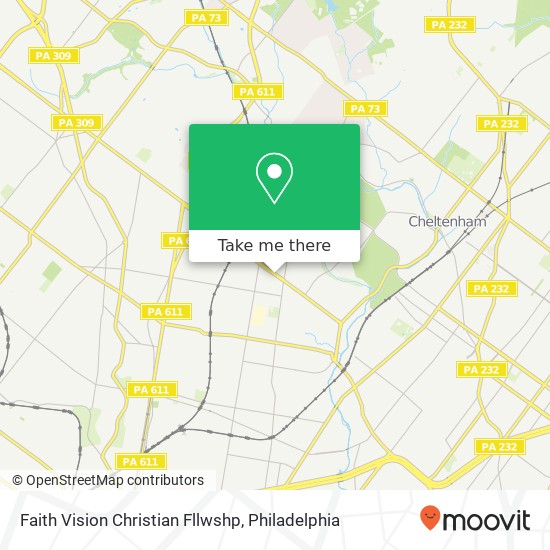 Faith Vision Christian Fllwshp map