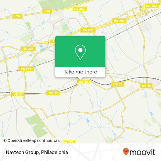 Navtech Group map