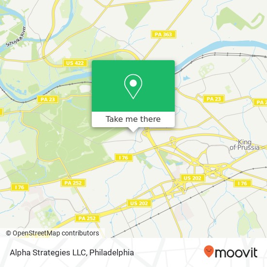 Alpha Strategies LLC map