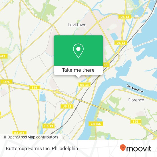 Buttercup Farms Inc map