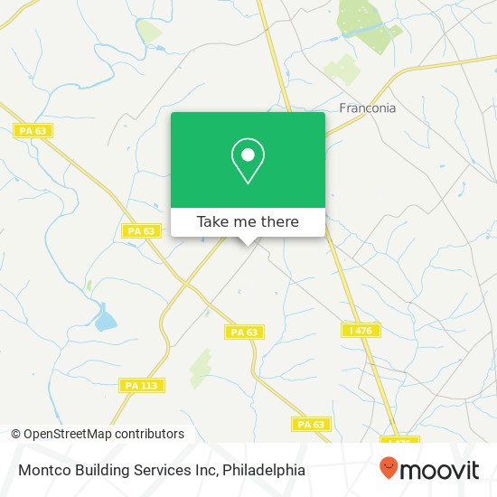 Montco Building Services Inc map