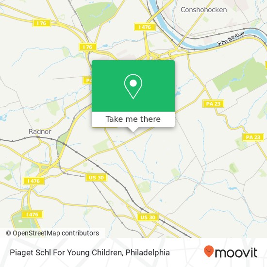 Mapa de Piaget Schl For Young Children