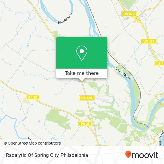 Radalytic Of Spring City map
