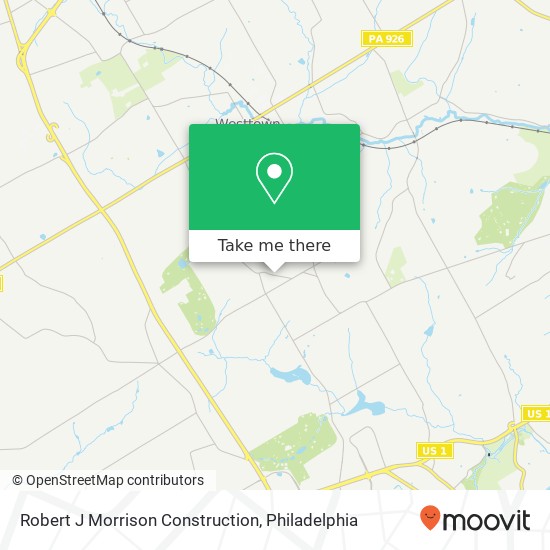 Mapa de Robert J Morrison Construction