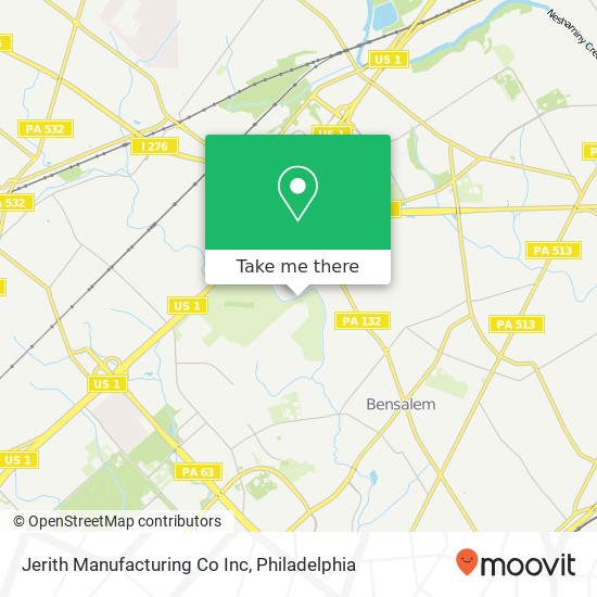 Mapa de Jerith Manufacturing Co Inc