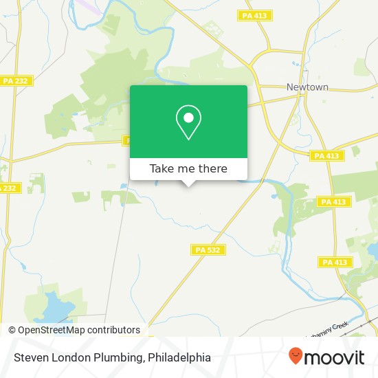 Mapa de Steven London Plumbing