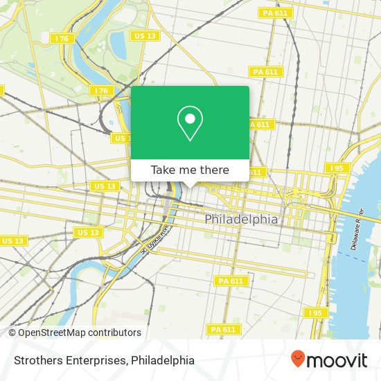 Strothers Enterprises map