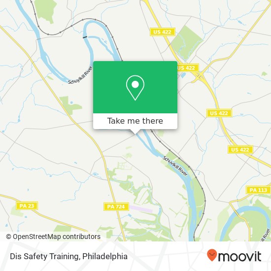 Dis Safety Training map