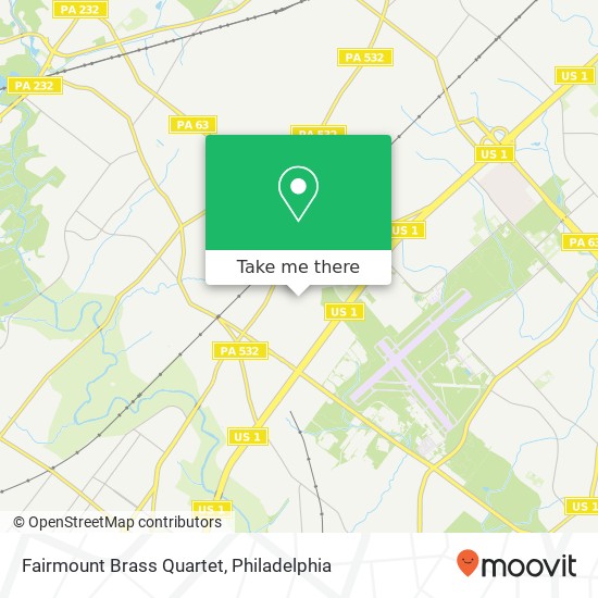 Fairmount Brass Quartet map