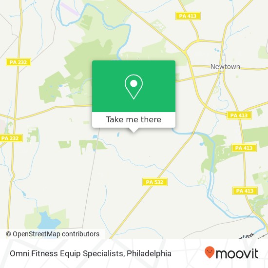 Mapa de Omni Fitness Equip Specialists