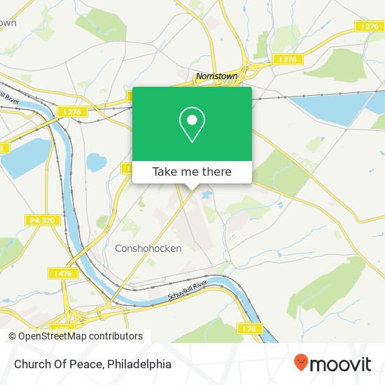 Church Of Peace map