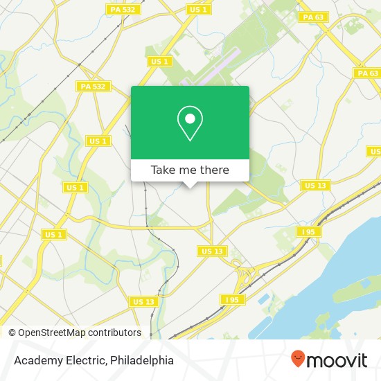 Mapa de Academy Electric