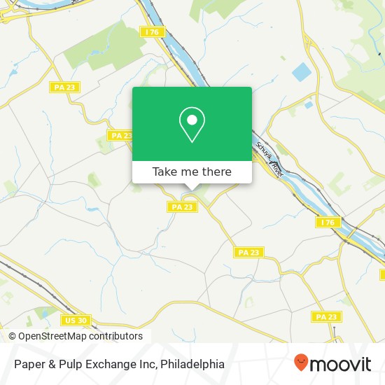 Mapa de Paper & Pulp Exchange Inc
