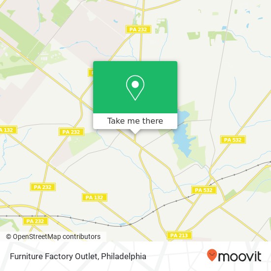 Furniture Factory Outlet map