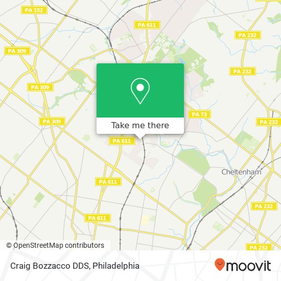 Craig Bozzacco DDS map