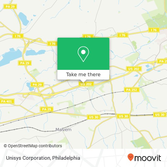 Mapa de Unisys Corporation