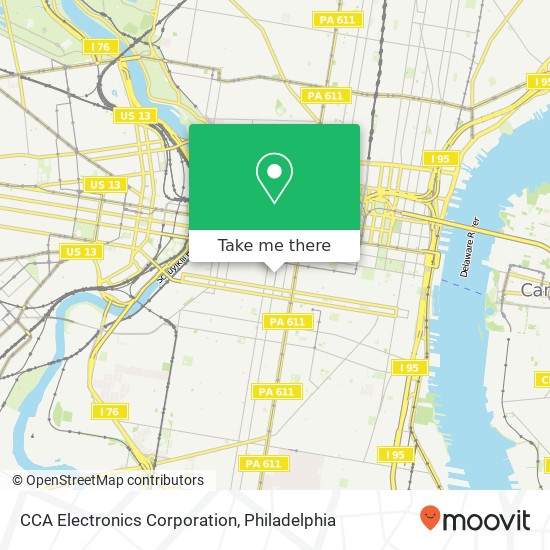 CCA Electronics Corporation map