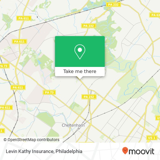 Mapa de Levin Kathy Insurance