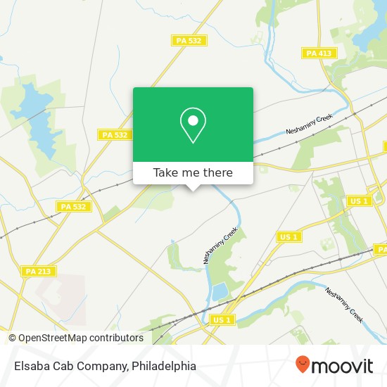Mapa de Elsaba Cab Company