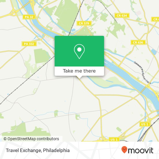 Mapa de Travel Exchange