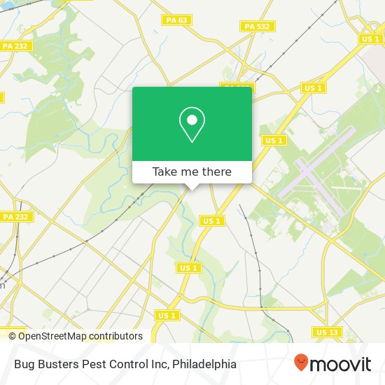 Bug Busters Pest Control Inc map