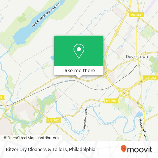 Bitzer Dry Cleaners & Tailors map