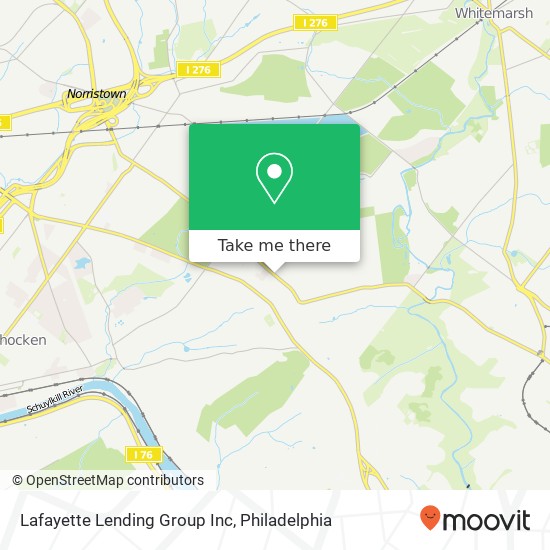 Mapa de Lafayette Lending Group Inc