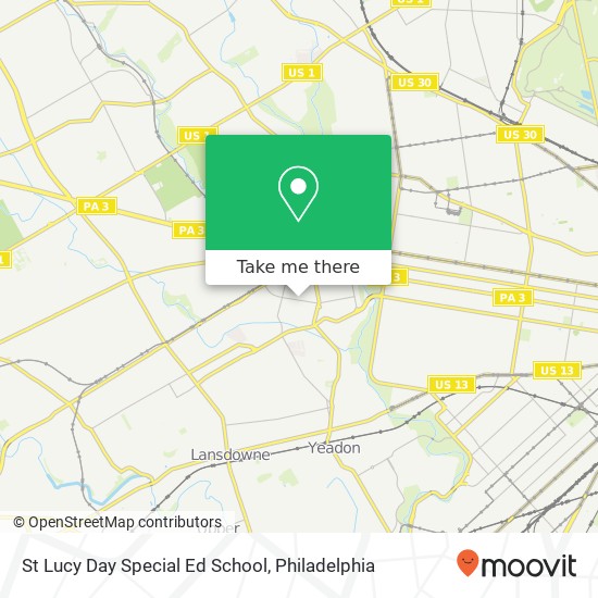 St Lucy Day Special Ed School map