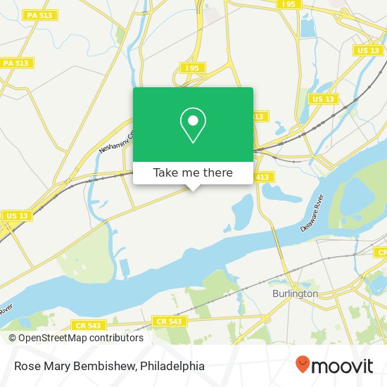 Rose Mary Bembishew map