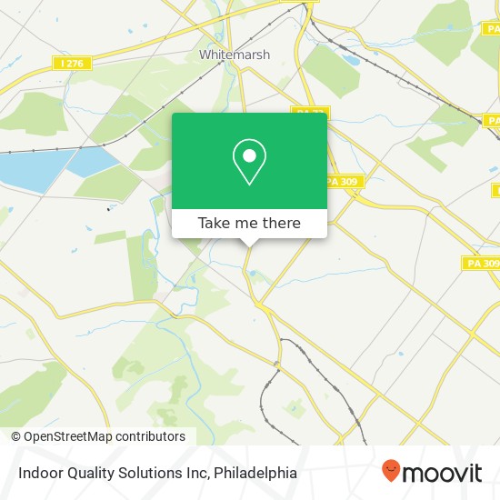 Indoor Quality Solutions Inc map