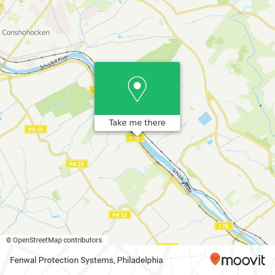 Fenwal Protection Systems map