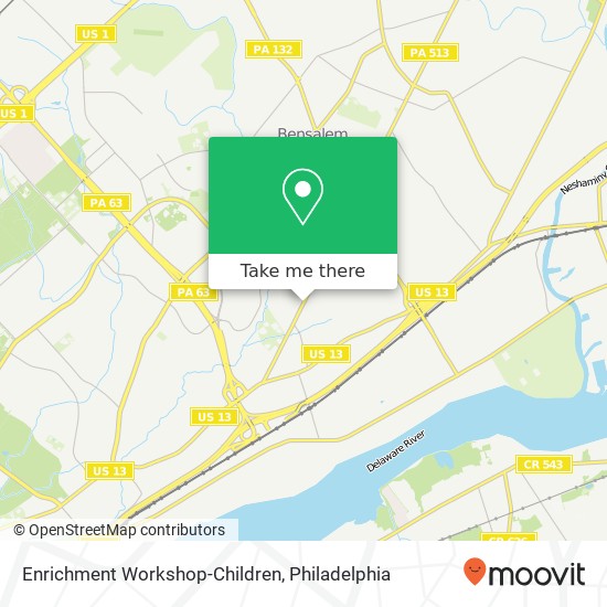 Enrichment Workshop-Children map