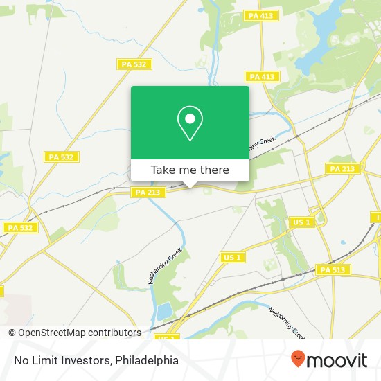 No Limit Investors map