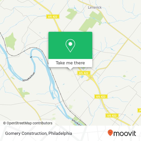 Gomery Construction map